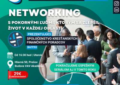 Networking stretnutie Prešov